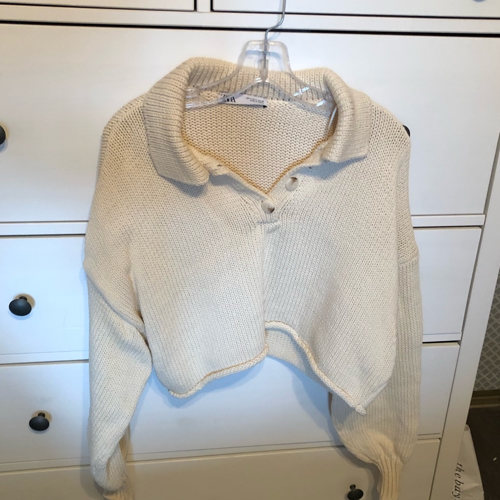 Zara cropped sweater (size S)